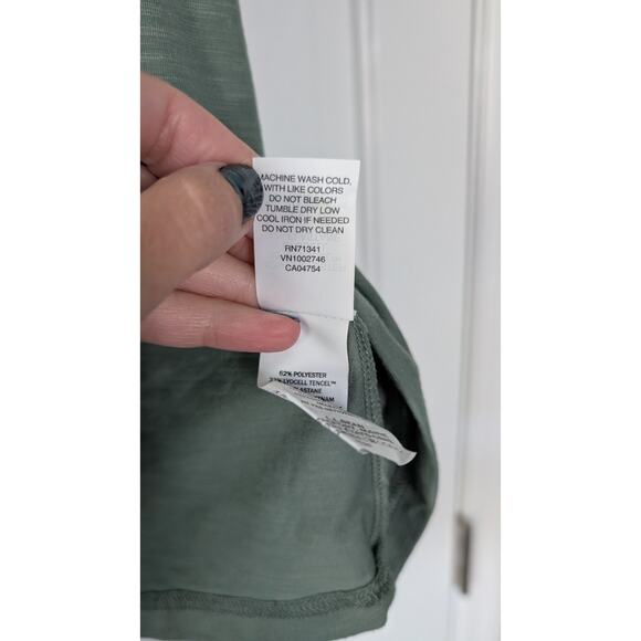 L.L. Bean Camden Hills Tee in Sea Green - Picture 4 of 7